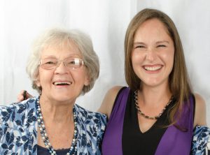 Goldsmith Tamlyn and her Grandmother Yvonne